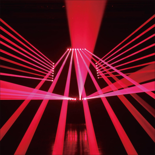 Six-eye swing laser light